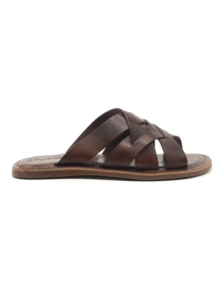 L'Angolo del Cuoio sandalo con maxi fascia